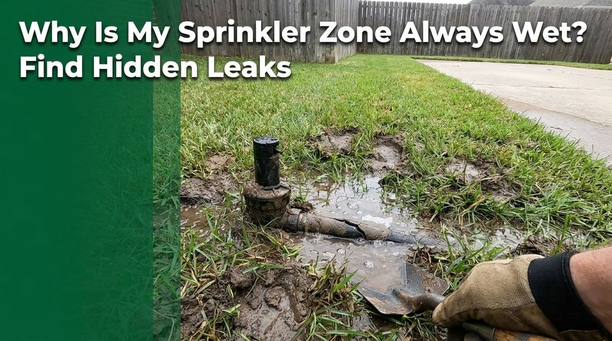Featured post - Why Is My Sprinkler Zone Always Wet? Find Hidden Leaks