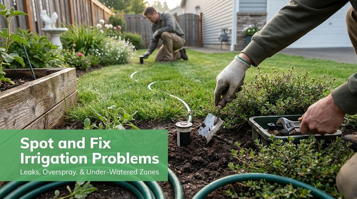 Spot and Fix Common Residential Irrigation Problems image